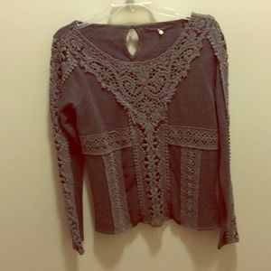 Long Sleeve Olive Top